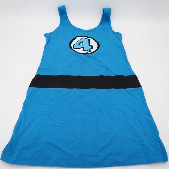 Marvel HERoes Fantastic Four 4 Recycled Karma Invisible Woman Tank Dress L - Picture 2 of 8